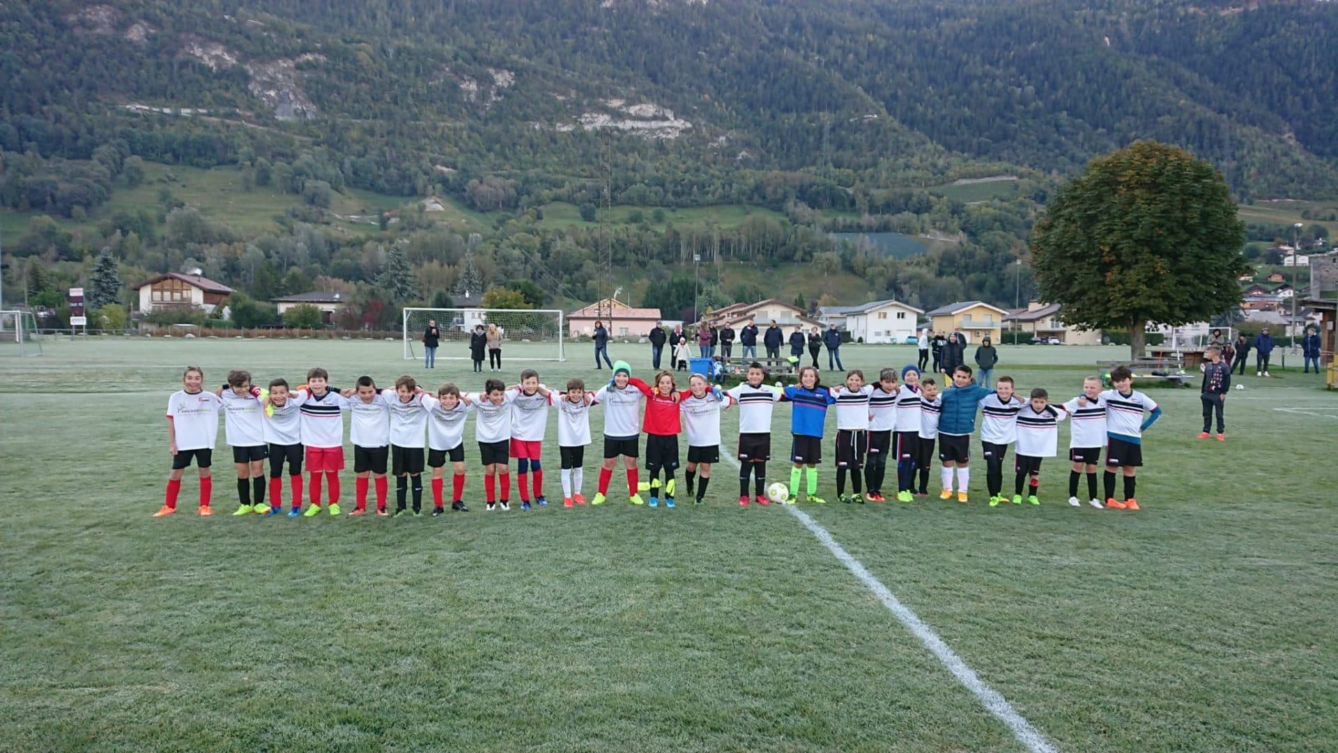 Derby entre les juniors E de Chalais